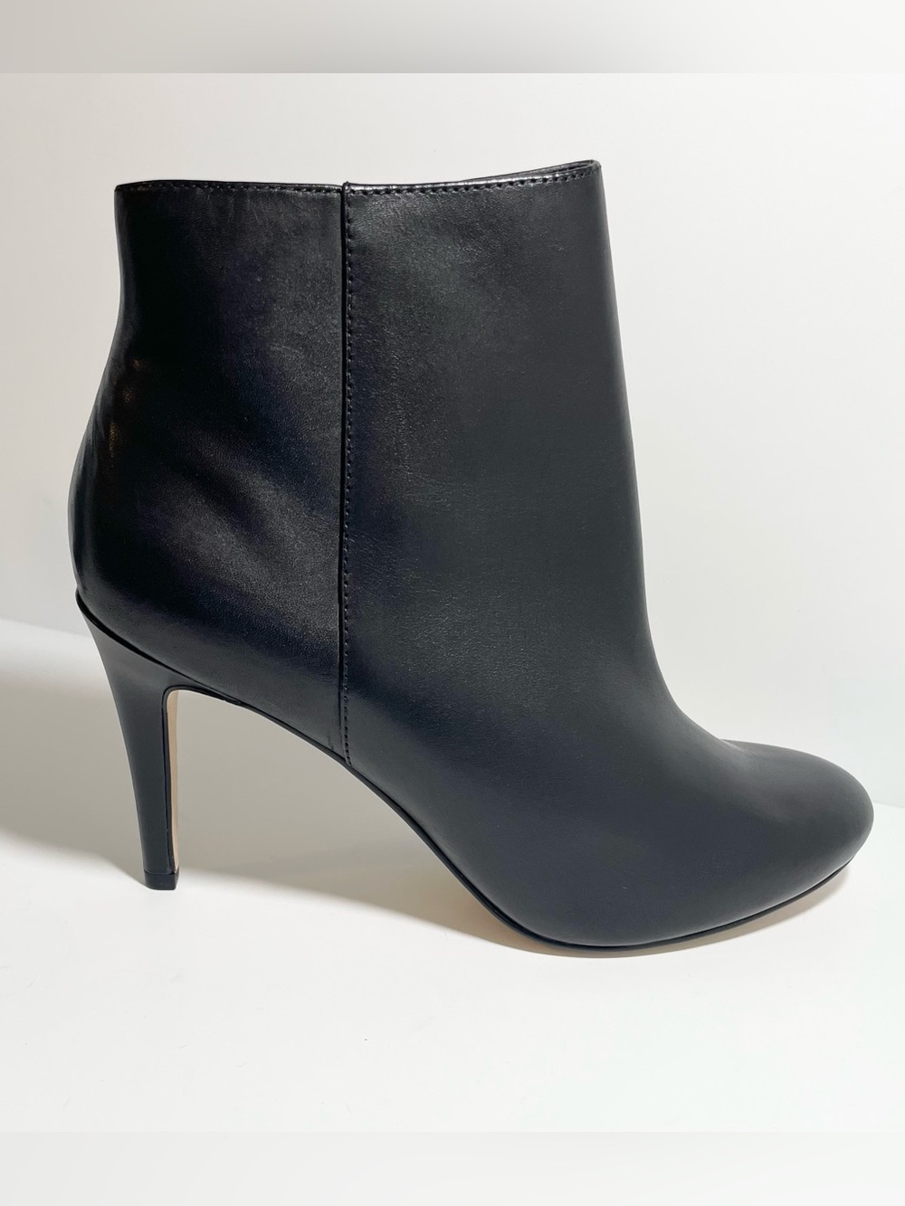 ALDO Classic Black Leather Ankle Boot